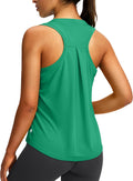 Skiennix Women's Racerback Workout Tank Top - Sleeveless Loose Fit for Yoga & Gym Activities