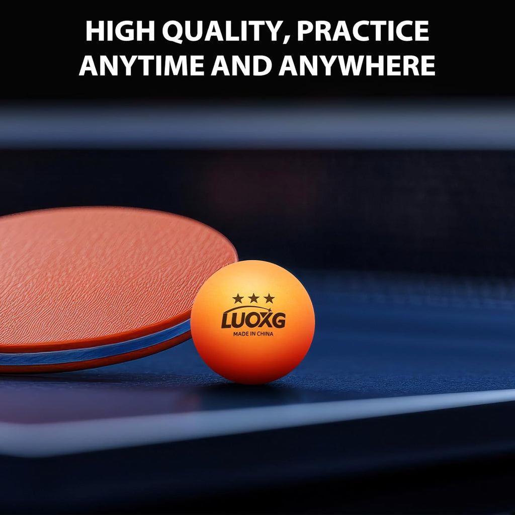 **Regine Switzerland Ping Pong Balls - 20 Pack of 3 Star Orange Table Tennis Balls for All Skill Levels**