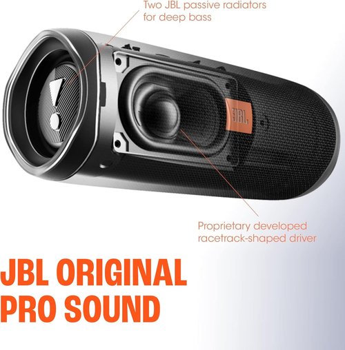 JBL Flip 5 - Waterproof Portable Bluetooth Speaker | Compact Design in Black
