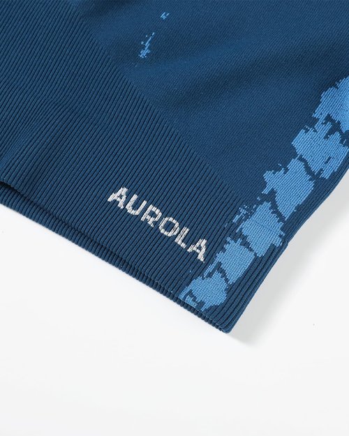 AUROLA Seamless Workout T-Shirts for Women - Short Sleeve Crop Top for Gym & Yoga Activities