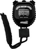 Marathon Adanac 3000 Digital Stopwatch Timer - High Precision 1/100th Sec Accuracy | Black, Water & Shock Resistant