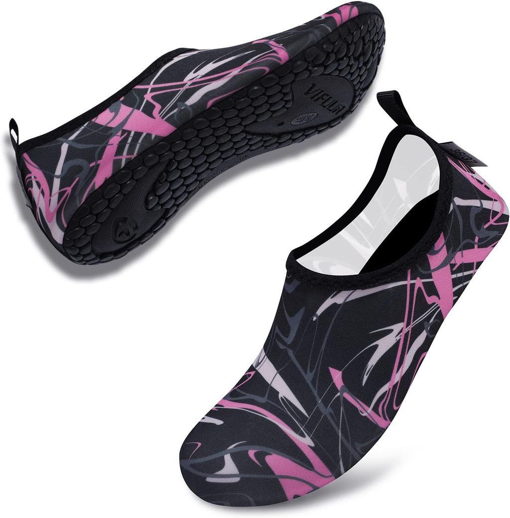 VIFUUR Aqua Yoga Shoes - Barefoot Quick-Dry Water Sports Socks for Men & Women