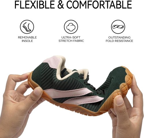 Barefoot Shoes | Women’s Casual Sneakers with Wide Toe Box - Lightweight & Breathable for Hiking & Running