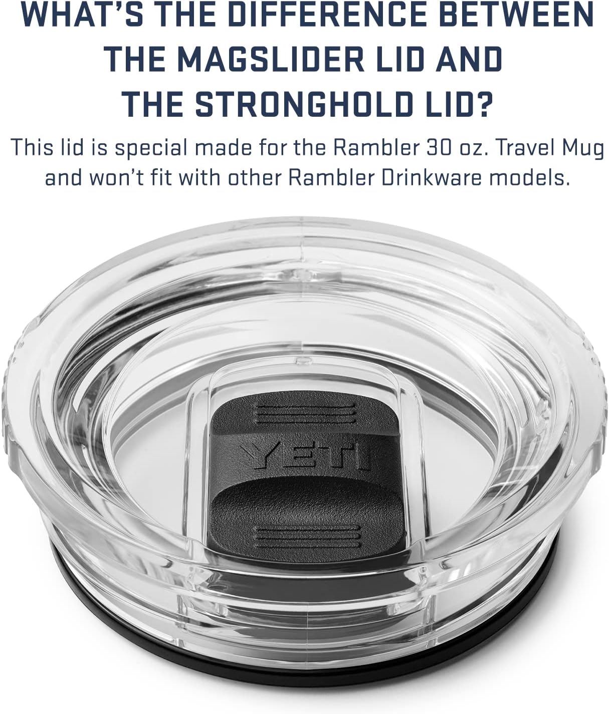 YETI Rambler Replacement Lid - Stronghold Design for YETI Travel Mugs | Durable & Secure Fit