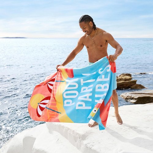 Dock & Bay Beach Towel - Quick Dry & Sand Free - Compact & Lightweight - Eco-Friendly Recycled Material - Large (160x90cm)
