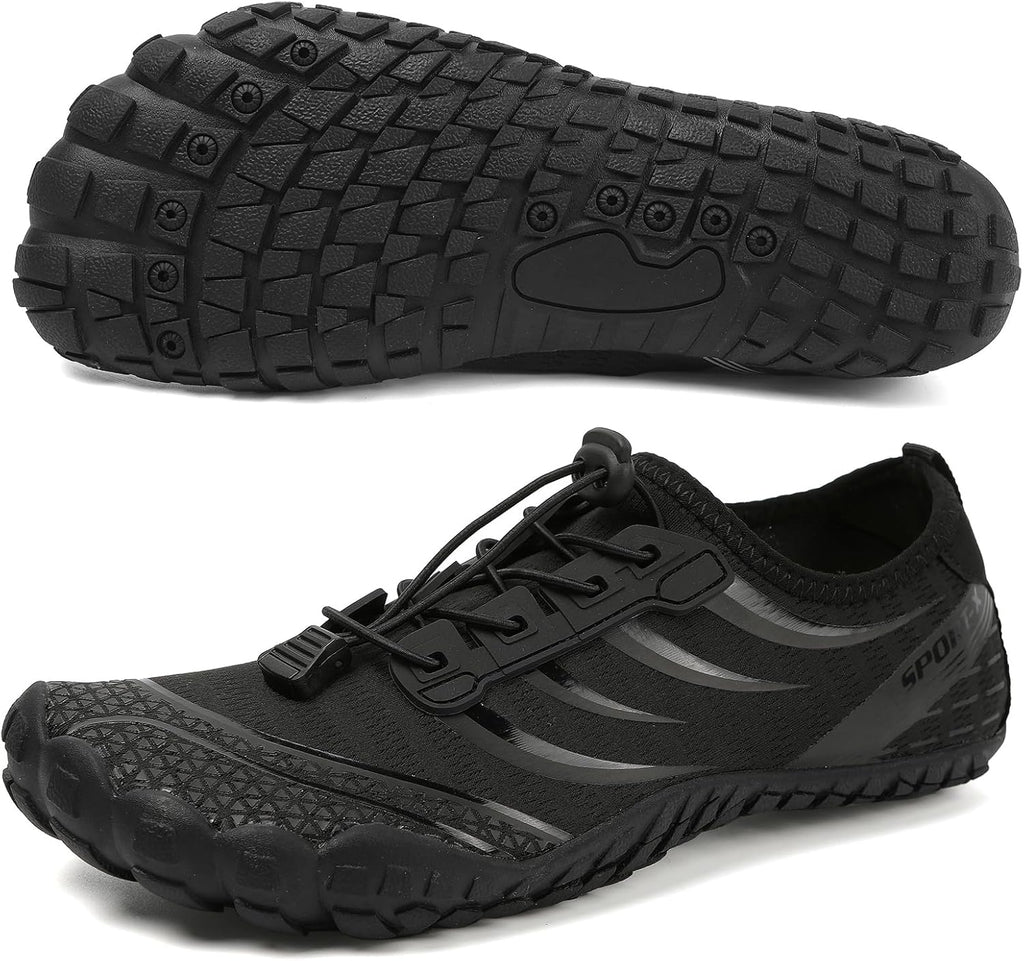 Skiennix Water Shoes - Quick Dry Barefoot Aqua Shoes for Men & Women | Ideal for Beach, Pool, and Hiking