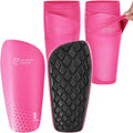 Northdeer Soccer Shin Guards - Protective Sleeves with Optimized Insert Pocket for Kids & Adults