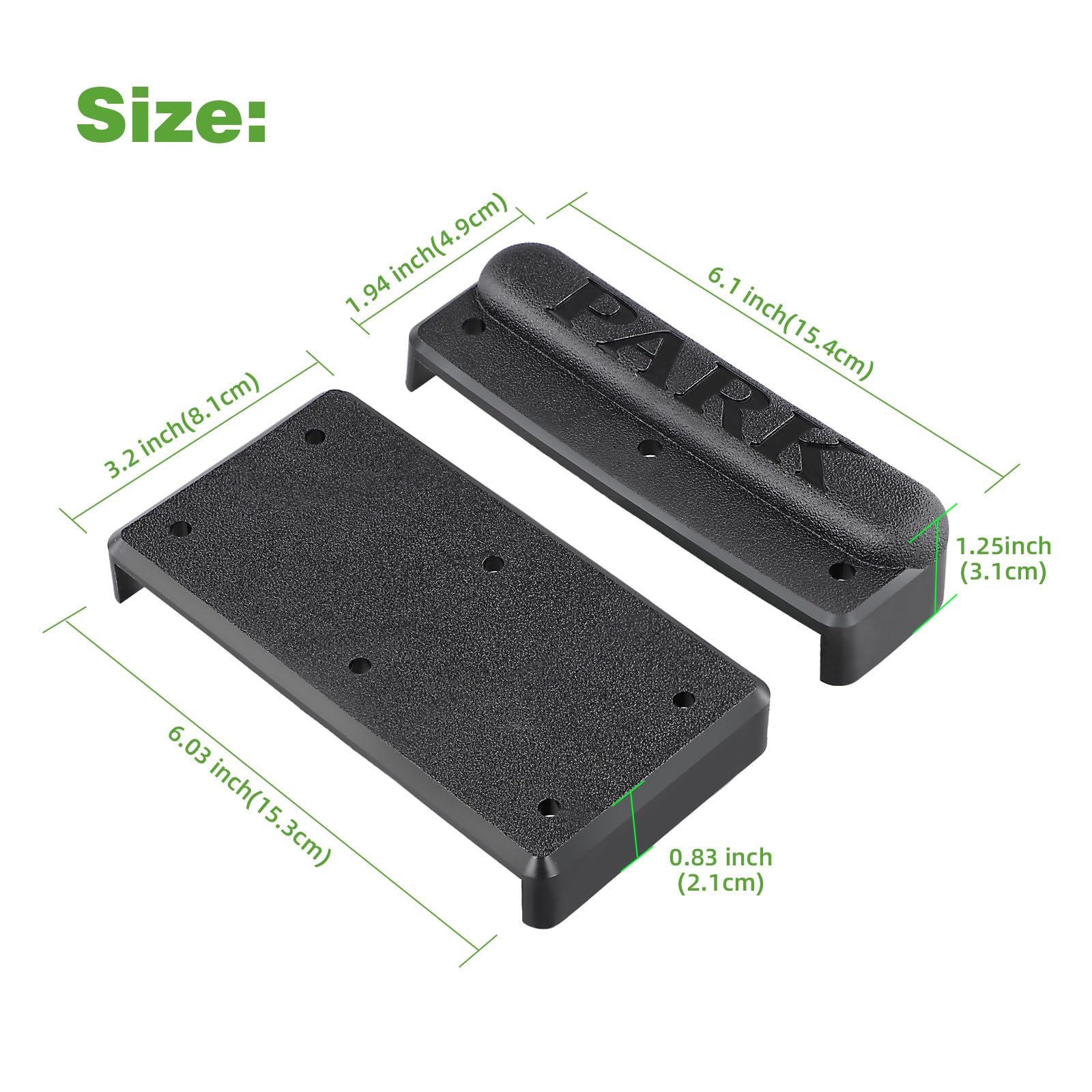 Roykaw Golf Cart Brake Pedal Pad Compatible with EZGO TXT and Marathon Gas & Electric 1971-1992 Golf Carts, TXT Brake Pedal, Replace OEM# 70274-G01, 14395-G1, 10234-G6, 10234-G7, 15826-G1, 12700-G1
