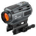CVLIFE EagleFeather X Solar Multi-Reticle Red Dot Sight for Rifle,1x20mm 2MOA Dot 40MOA Circle Motion Awake Solar Optics with Quick Detach Mount Flip Up Covers,IPX7 Waterproof Fogproof