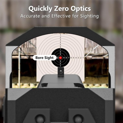MidTen Bore Sight Laser - 9mm, 223, 5.56mm, 30-06, 25-06, 270 - Accurate Boresighter with Batteries