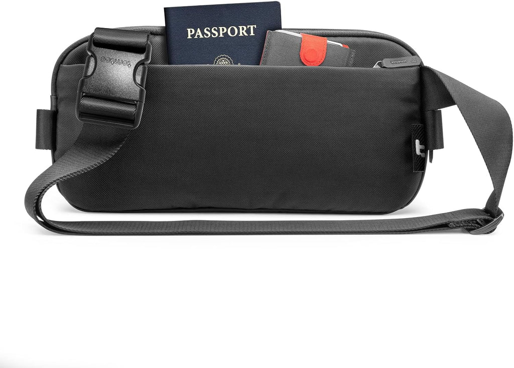 tomtoc Compact EDC Sling Bag - Versatile Design with Extension Strap for Everyday Use