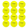 PRECISE Pickleball Balls – Outdoor A 40 Model with 40 Holes – USAPA Approved – Durable Flight Design – Pack of 12 - Yellow