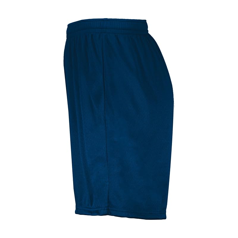 Youth Modified Mesh Shorts - Navy & Medium by Augusta Sportswear