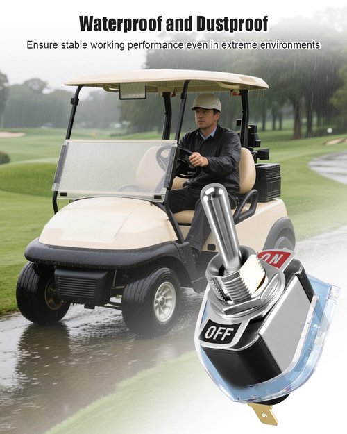 TIKSCIENCE Golf Cart Tow Switch Kit Compatible with Club Car Precedent Electric 2004 and Updated Models Replace 102511101, Electric Tow Run Switch