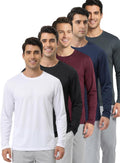 Skiennix UV Sun Protection Long Sleeve T-Shirts - Quick Dry, Breathable Athletic Tees | 1 or 5 Pack