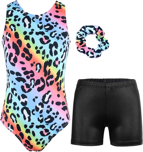 JESKIDS Gymnastics Leotards for Girls - Stylish Dance Unitards & Biketards | Activewear Suits 4-13 Years