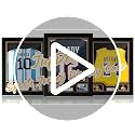 Black Jersey Display Case with UV Protection for Sports Jerseys - Large Acrylic Shadow Box, Wall Mount, JupDec