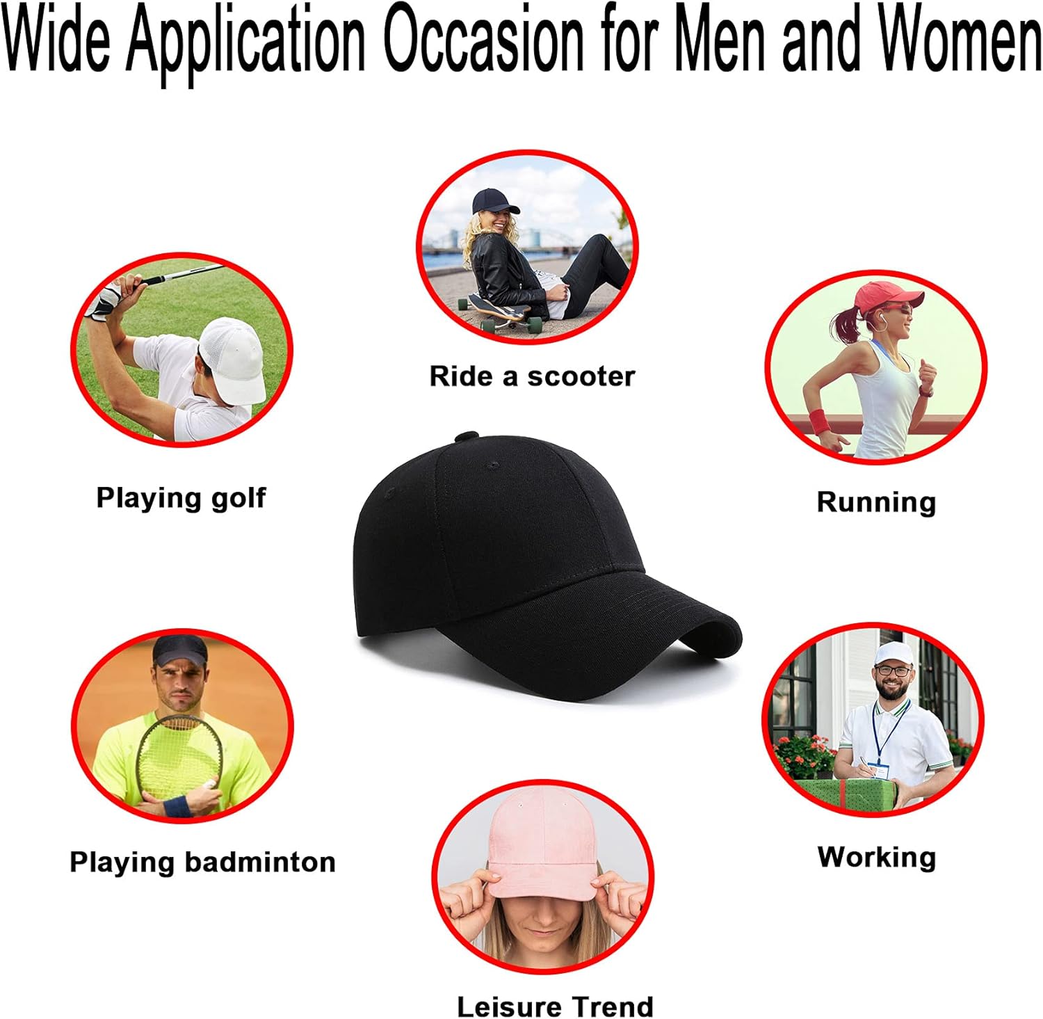 PFFY Baseball Cap - Stylish Golf Dad Hat for Men & Women | 2 Pack Set