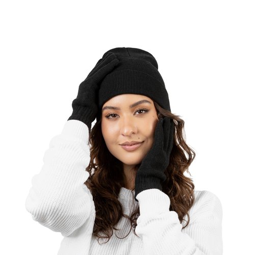 25 Pack Winter Beanie Hats, Unisex Thermal Toboggan Cold Weather Cuffed Caps Bulk Bundle