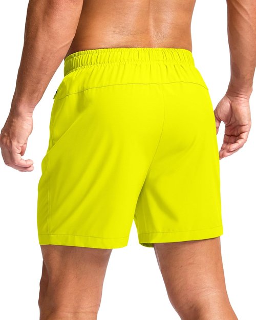 G Gradual Men's Athletic Running Shorts - Quick Dry Workout Gym Shorts with Zipper Pockets | 7"/5"/9" Sizes for Basketball & Hiking