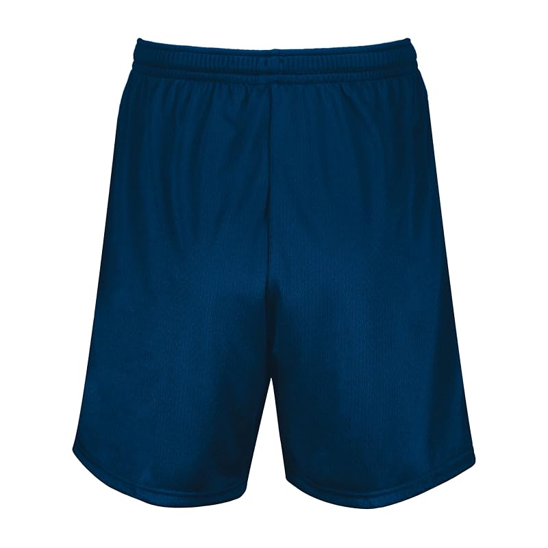 Youth Modified Mesh Shorts - Navy & Medium by Augusta Sportswear