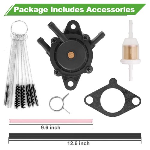 10L0L Golf Cart Carburetor for Yamaha G22 G23 G27 G29 2003-up 4-Cycle Gas Golf Cart JR6-14101-00 JR6-14101-01 520-185 13351 17560 -Premium Rebuild Kit for Yamaha Gas