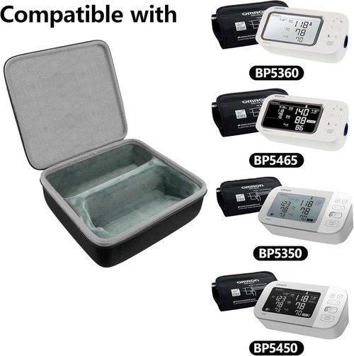 co2CREA Hard Case for OMRON Blood Pressure Monitors - Fits BP5450, BP5465, BP5350 & BP5360