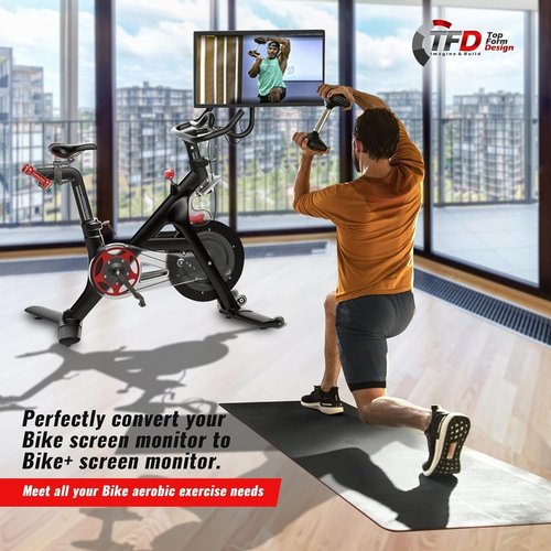 The Pivot for Peloton Bike Screens, Made in USA - 360 Degree of Movement Adjuster | Easily Adjust & Rotate Your Peloton Monitor | Peloton Accessories by TFD