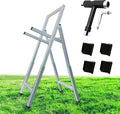 Archery Target Stand - Foldable Metal Design for Straw & Point Bag Targets | Easy to Carry