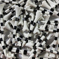 Pride Golf Tee - Performance Plastic Golf Tees | 100 Count, 2-3/4 Inch - White with Striped Design