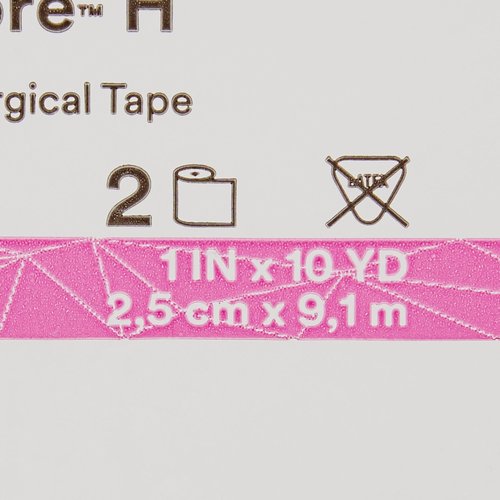Medipore 3M™ Medipore™ H Soft Cloth Surgical Tape 2861, 1 inch x 10 yard (2,5cm x 9,1m), 24 Rolls/Case