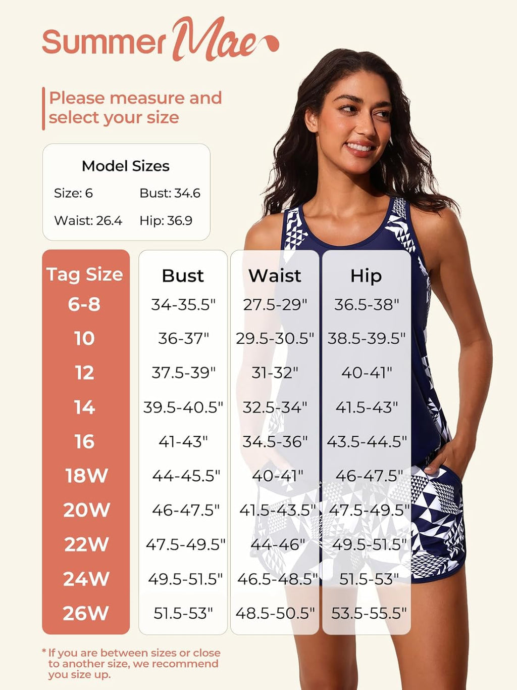 Summer Mae Tankini Swimsuit for Women - Tummy Control Two-Piece with Sporty Pockets | 2026 Edition