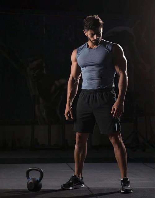 COOFANDY Men's Athletic Running Shorts - Quick Dry Lightweight 7" Gym Shorts for Tennis & Hiking
