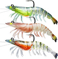 TRUSCEND Easy Catch Pre-Rigged Soft Fishing Lures, Super Durable TPE Swimbaits for More Bite, Well-Made Premium Fishing Gifts for Bass Crappie Trout Walleye, Saltwater Freshwater Baits Keep Separately