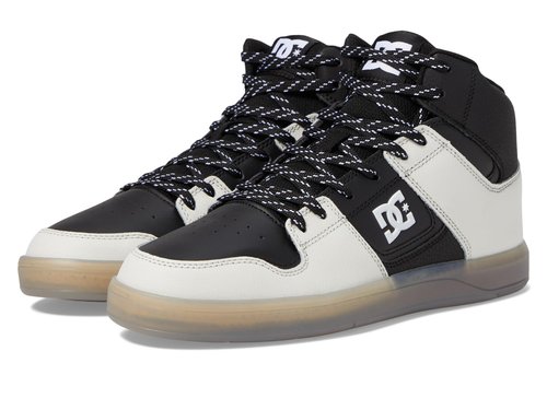 DC Cure Casual High-Top Skate Shoes Sneakers Black/Cream 13 D (M)