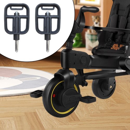 Aosekaa 2Pcs Kids Baby Tricycle Pedals Foot Pedal Accessory, Nonslip, Replace, Toddlers Tricycle Pedals for Children Trikes Kids