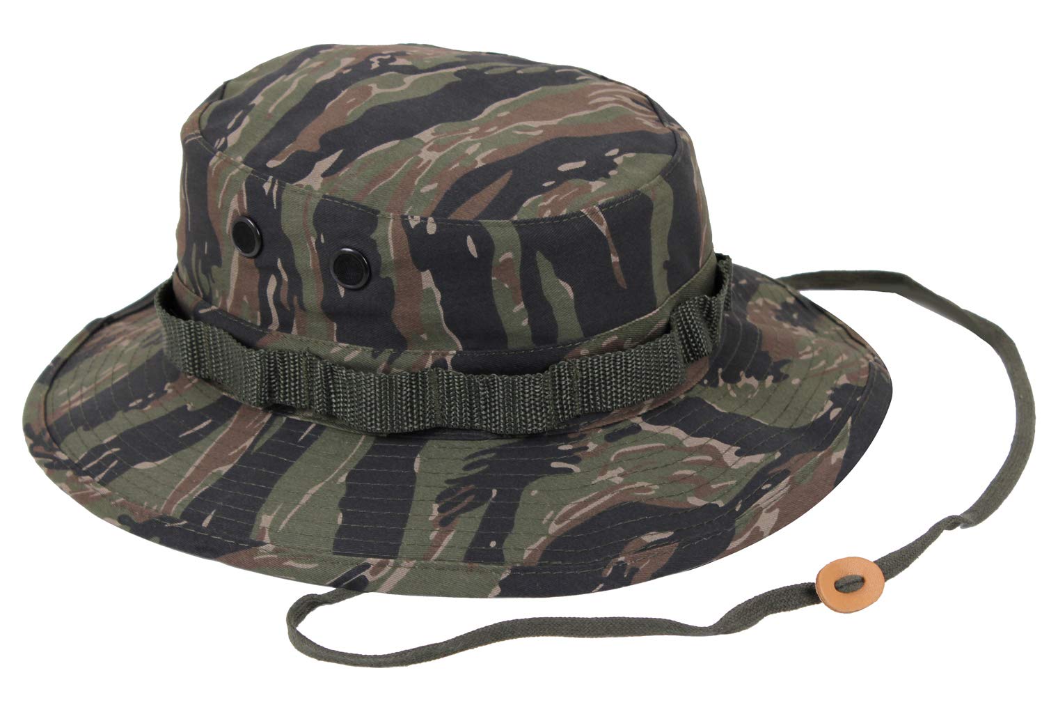 Rothco Boonie Hat - Ultimate Sun Defense for Outdoor Adventures – Tiger Stripe Camo – 7 3/4