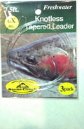 Stone Creek Knotless Tapered Leader 7.5ft (6X)