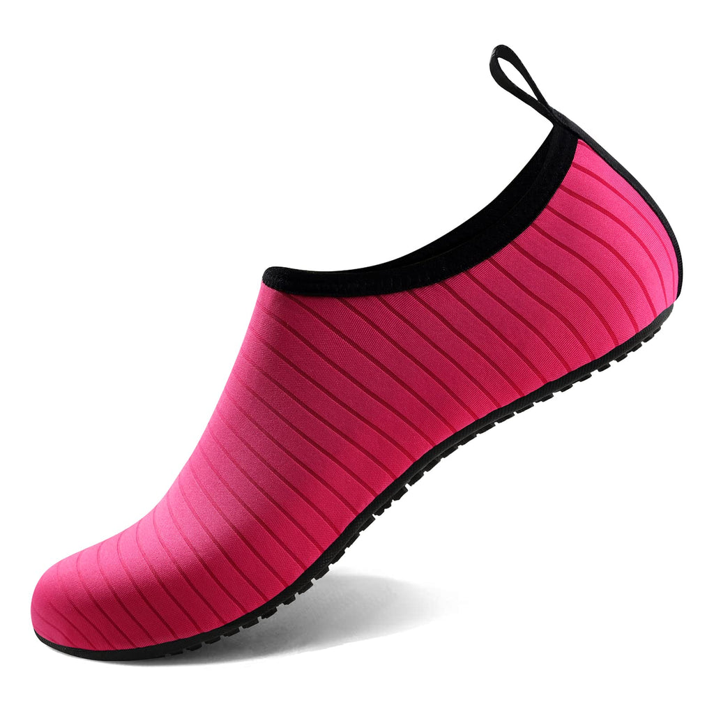 Water Shoes for Women Men Quick-Dry Aqua Socks Swim Beach Barefoot Yoga Exercise Wear Sport Accessories Pool Camping Must Haves Adult Youth Size 5-6Women/4-5Men