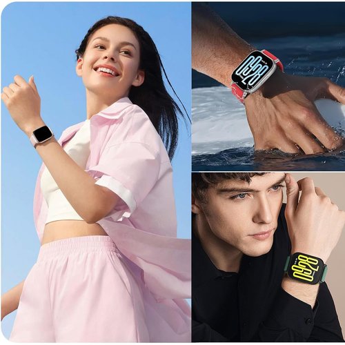 Z.DuDuZAZA Bands for Xiaomi Redmi Watch 5 Lite Straps for Women Men, Soft Silicone Strap Replacement Wristbands Compatible with Xiaomi Watch 5 Active/5 Lite Smartwatch Band,10 Pack