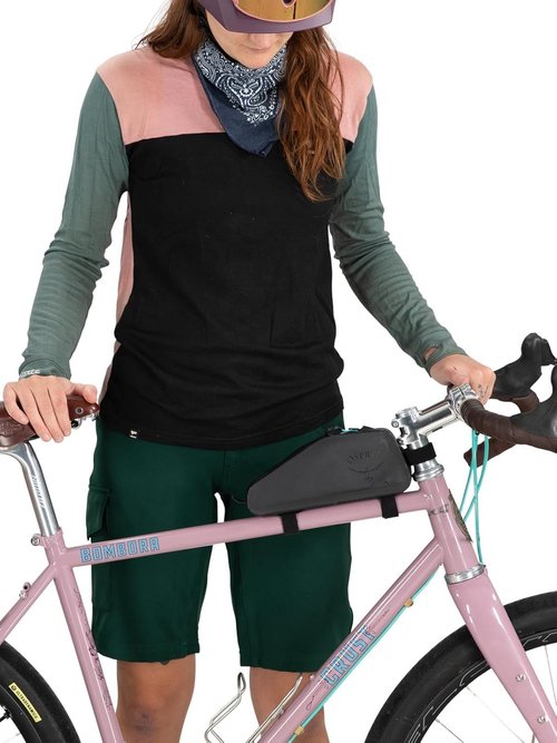 Osprey Escapist On-Bike Top Tube Bag, Black