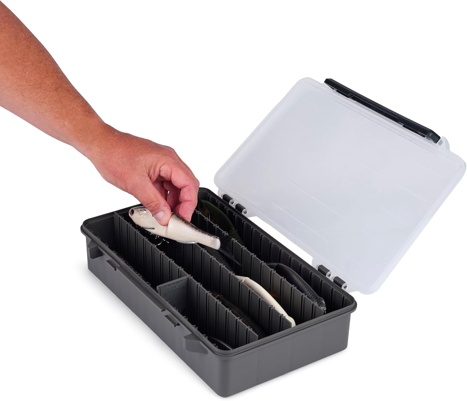Plano StowAway Tackle Box - Deep Storage with Rust-Preventive Design | Transparent DuraView Lid
