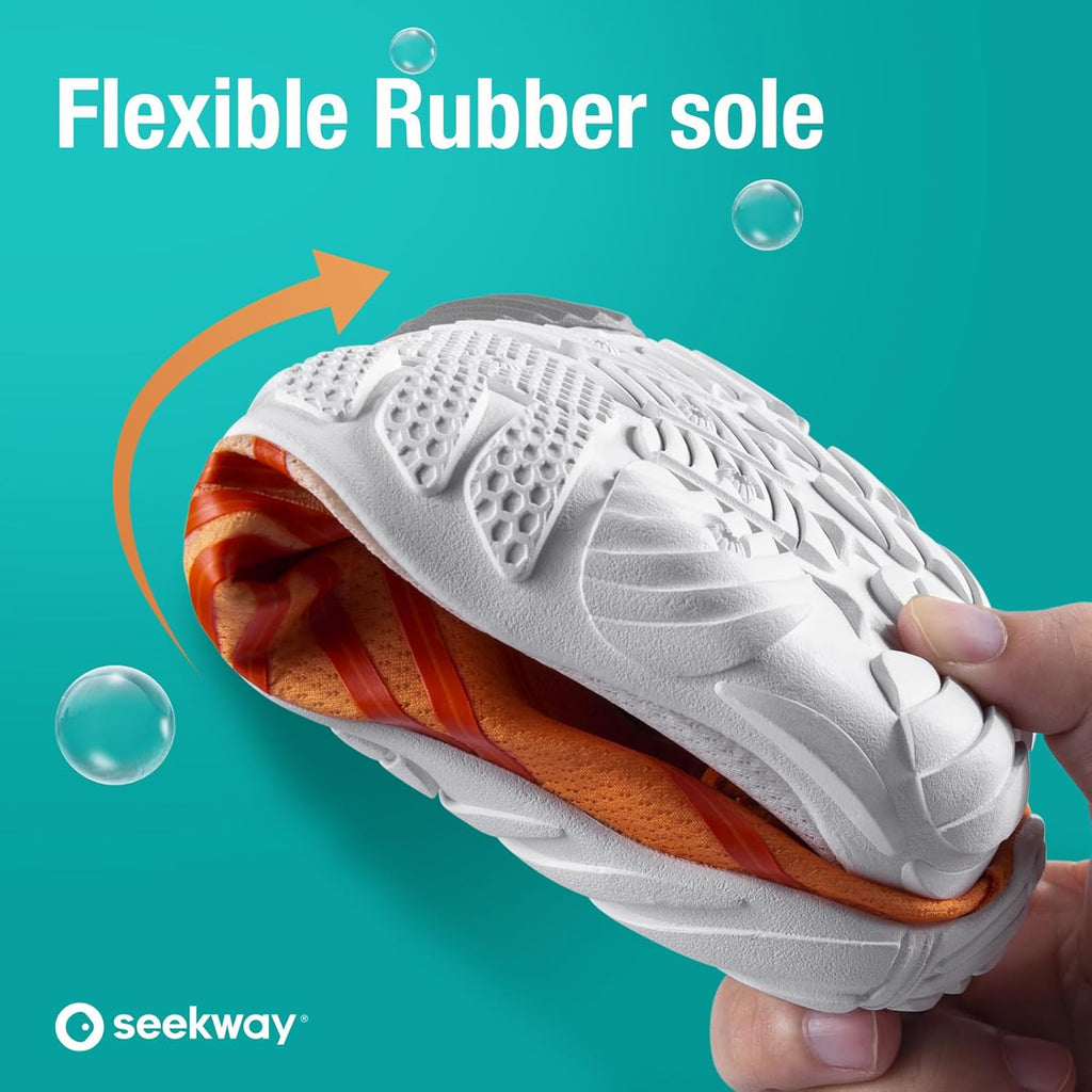 SEEKWAY Water Shoes - Quick-Dry Aqua Socks for Men & Women | Ideal for Beach, Swim, River, and Hiking
