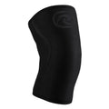 Rehband 7mm knee sleeve Power Max, knee support neoprene for bodybuilding, powerlifting, crossfit & heavy lifting, Colour:Carbon/Black, Size:M