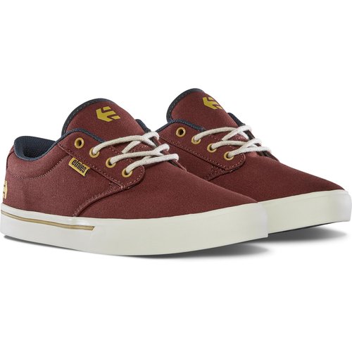 etnies Men's Jameson 2 Eco Skate Shoe, Burgundy, 11