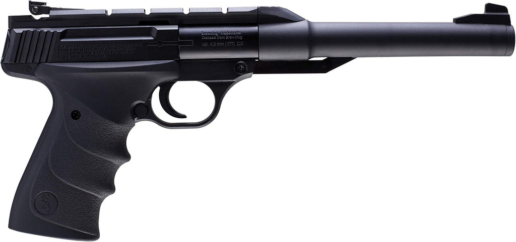 Umarex Browning Buck Mark URX .177 Caliber Pellet Gun - Single Shot Break Barrel Air Pistol, Black