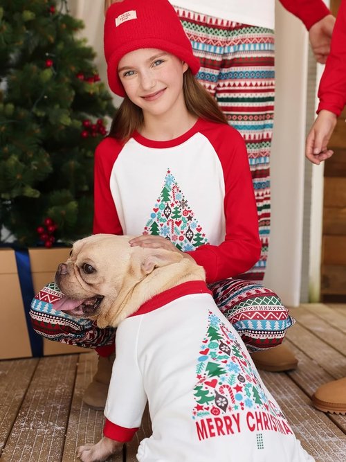 Haloumoning Family Christmas Pajamas - Matching Holiday PJs Sets for Cozy Sleepwear