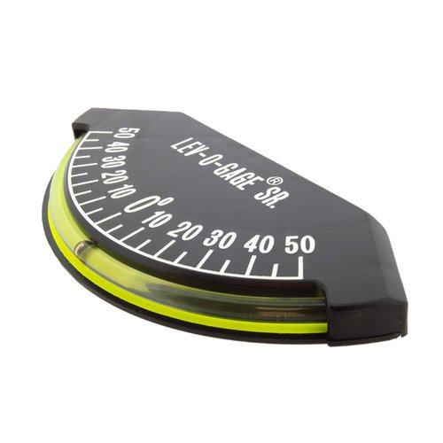 Sun Company Lev-o-gage Sr. Marine - Heel-Angle Clinometer for Boats and Marine Vessels | Measures Angle from -50 to 50 Degrees