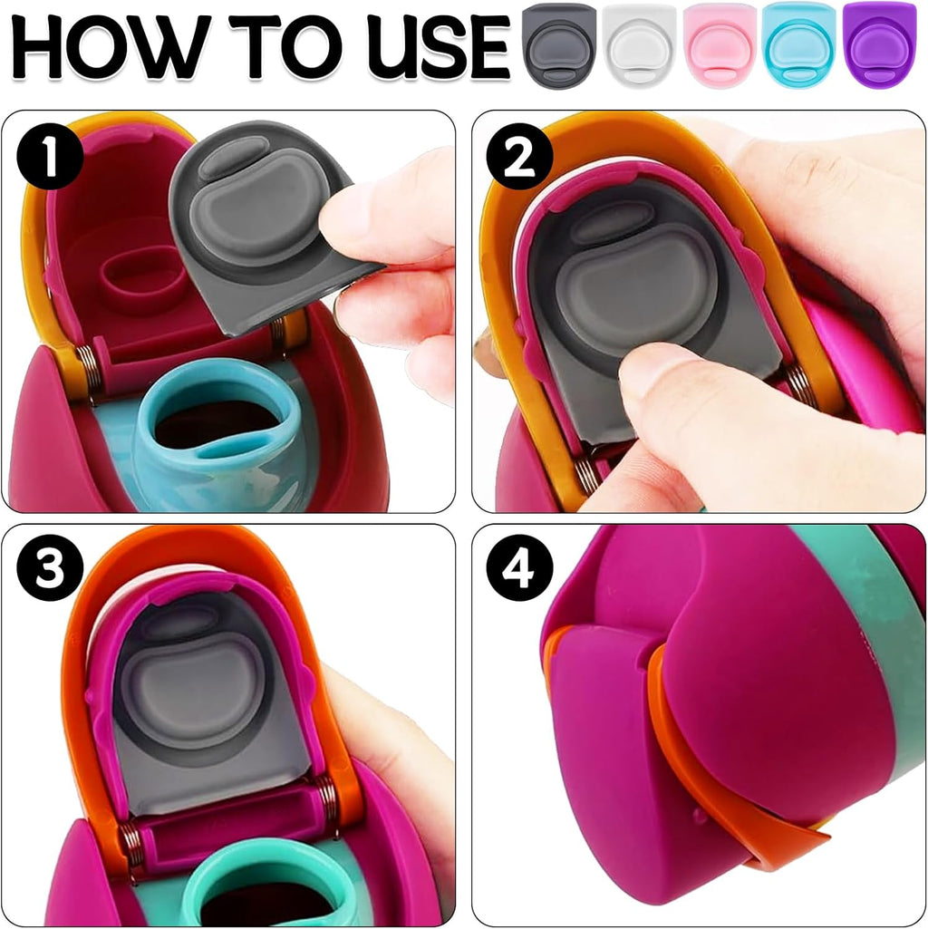 Owala | Replacement Lid Rubber Seal Gasket - 5 Pcs Compatible with FreeSip Water Bottles
