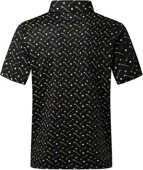 Hardaddy Men's Polo Shirt - Moisture Wicking Dry Fit Short Sleeve Golf Shirt | Stylish & Comfortable